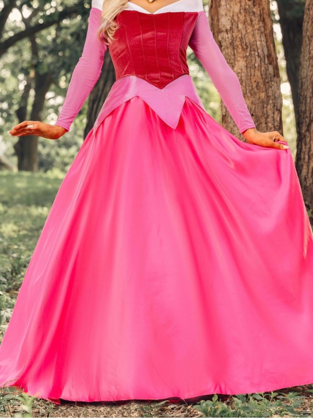 Disney Sleeping Beauty Aurora Costume Dress